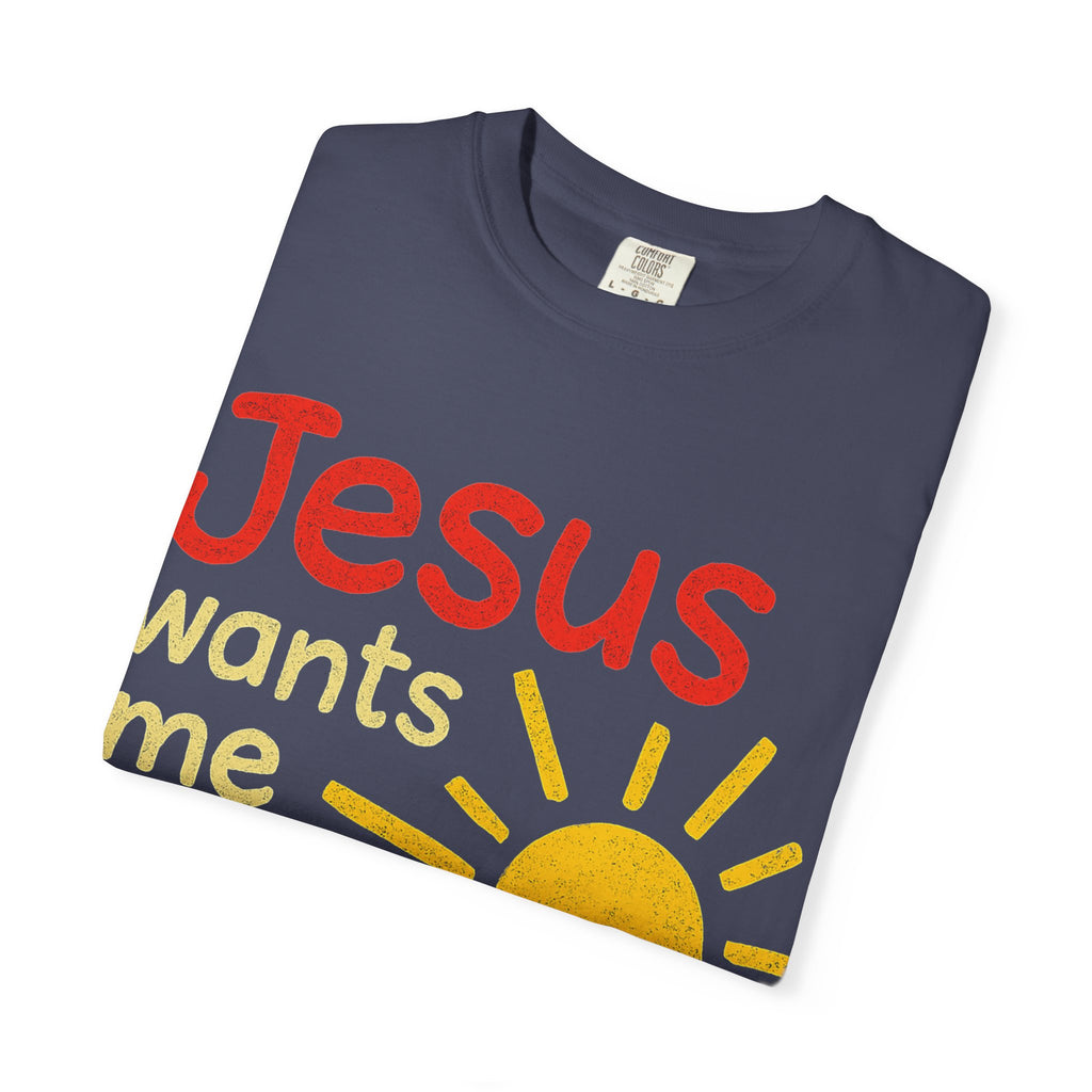 "Jesus Wants Me As An Apostate" Unisex Garment-Dyed T-shirt
