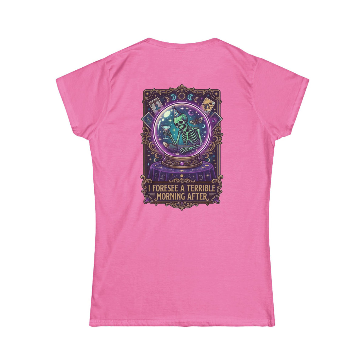 Color: Azalea | I Foresee A Terrible Morning After Women's Tee