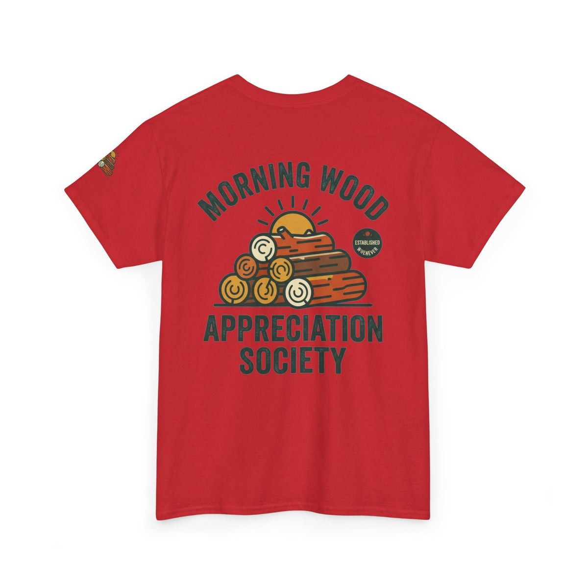 "Morning Wood Appreciation Society" Premium Graphic Tee