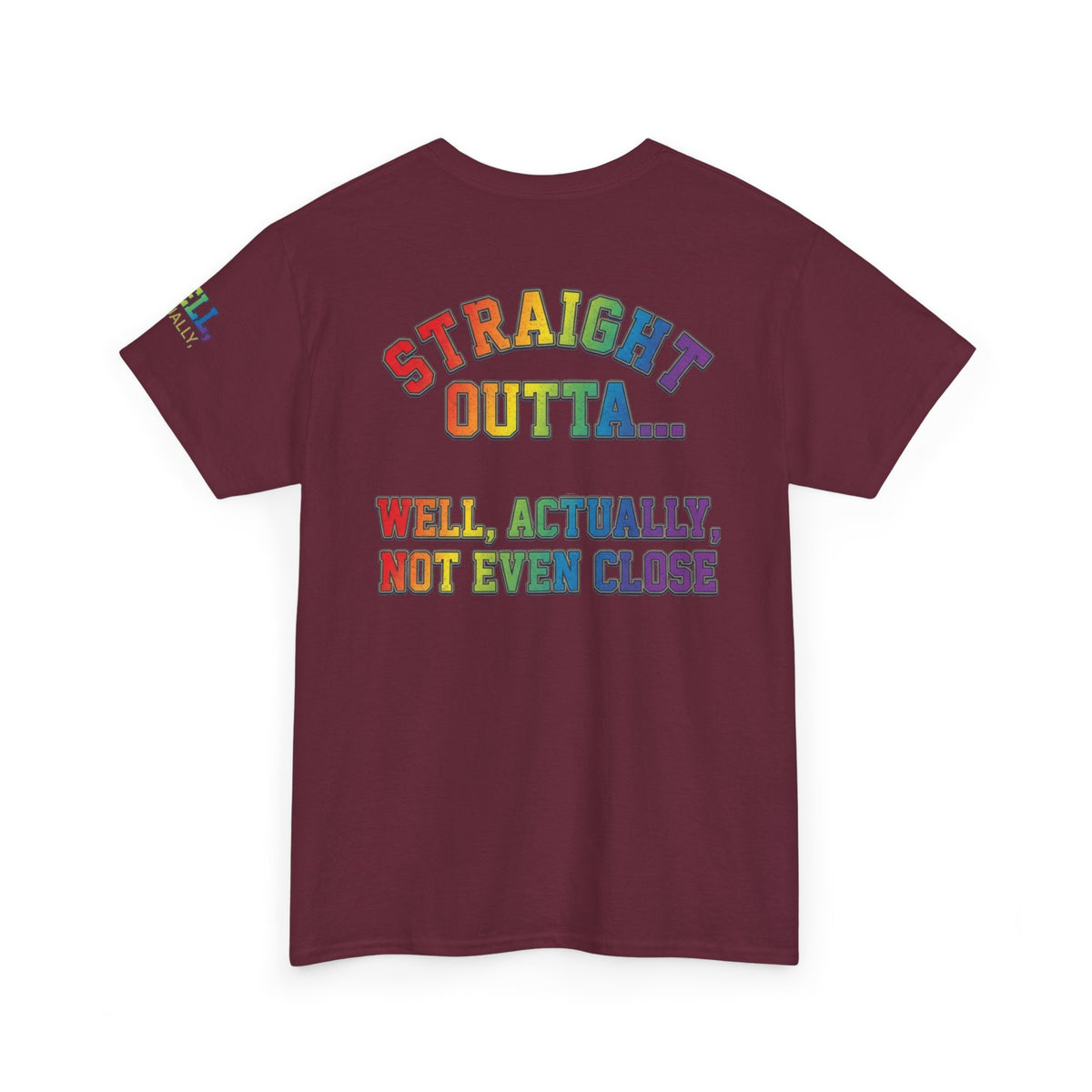 Straight Outta Not Even Premium Graphic Tee