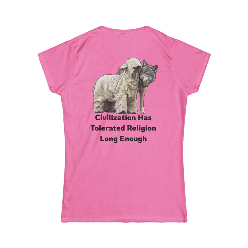 "Civilization Tolerated Religion" Women's Tee