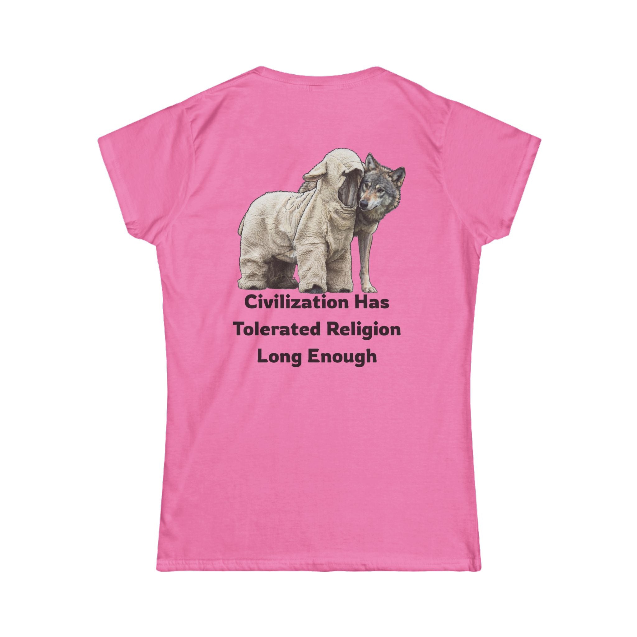 "Civilization Tolerated Religion" Women's Tee