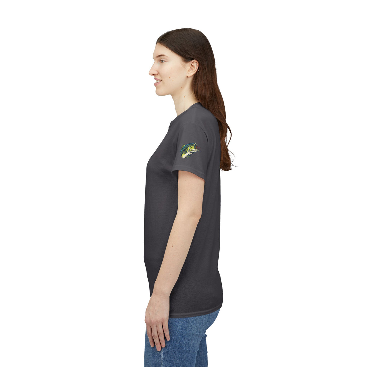 Color: Charcoal | Jerk Until She Swallows Premium Graphic Tee