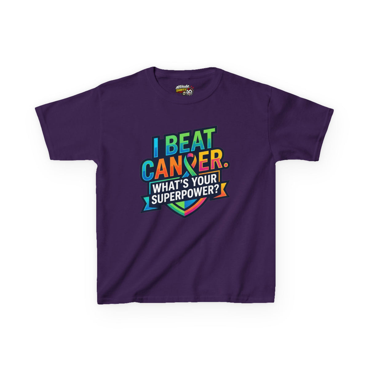 I Beat Cancer - What is Your Superpower Kids Tee