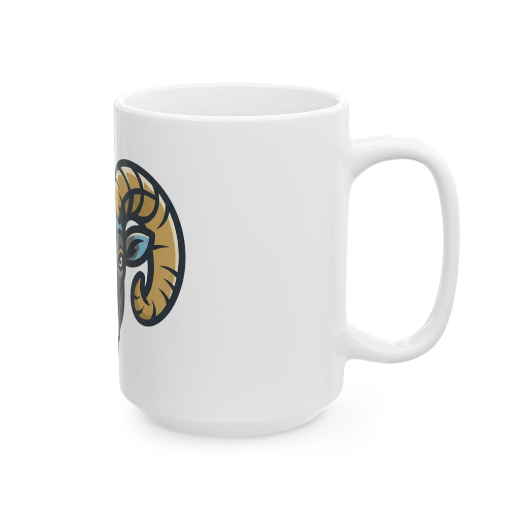 "May Legend" White Ceramic Mug — Graphic