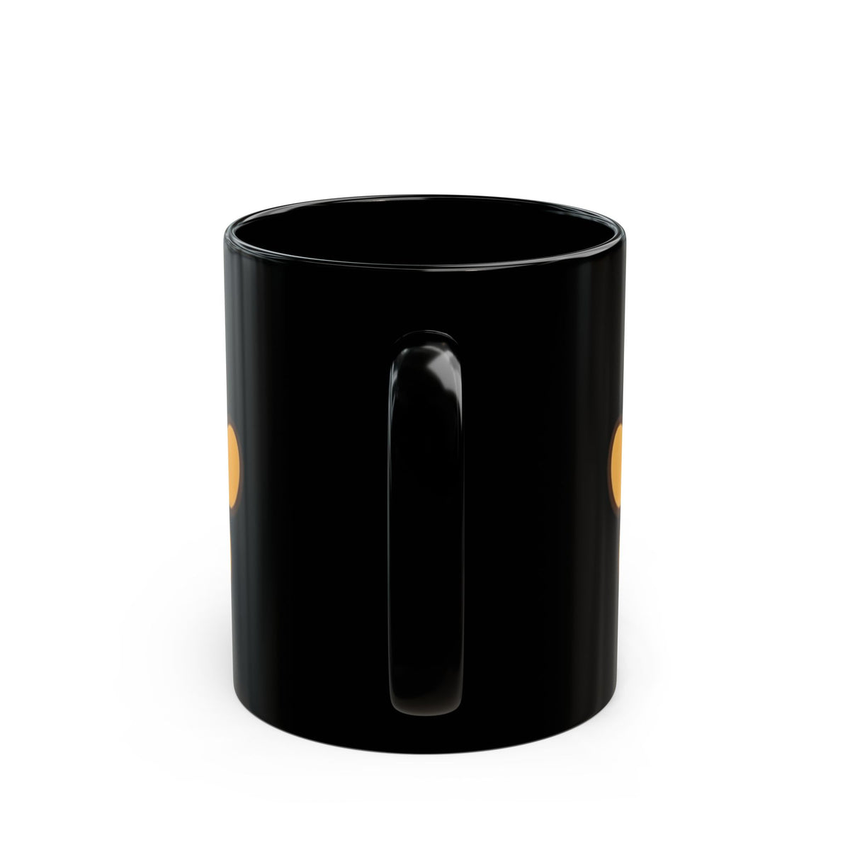 "Stay Golden & Bark On" Black Ceramic Mug — Graphic