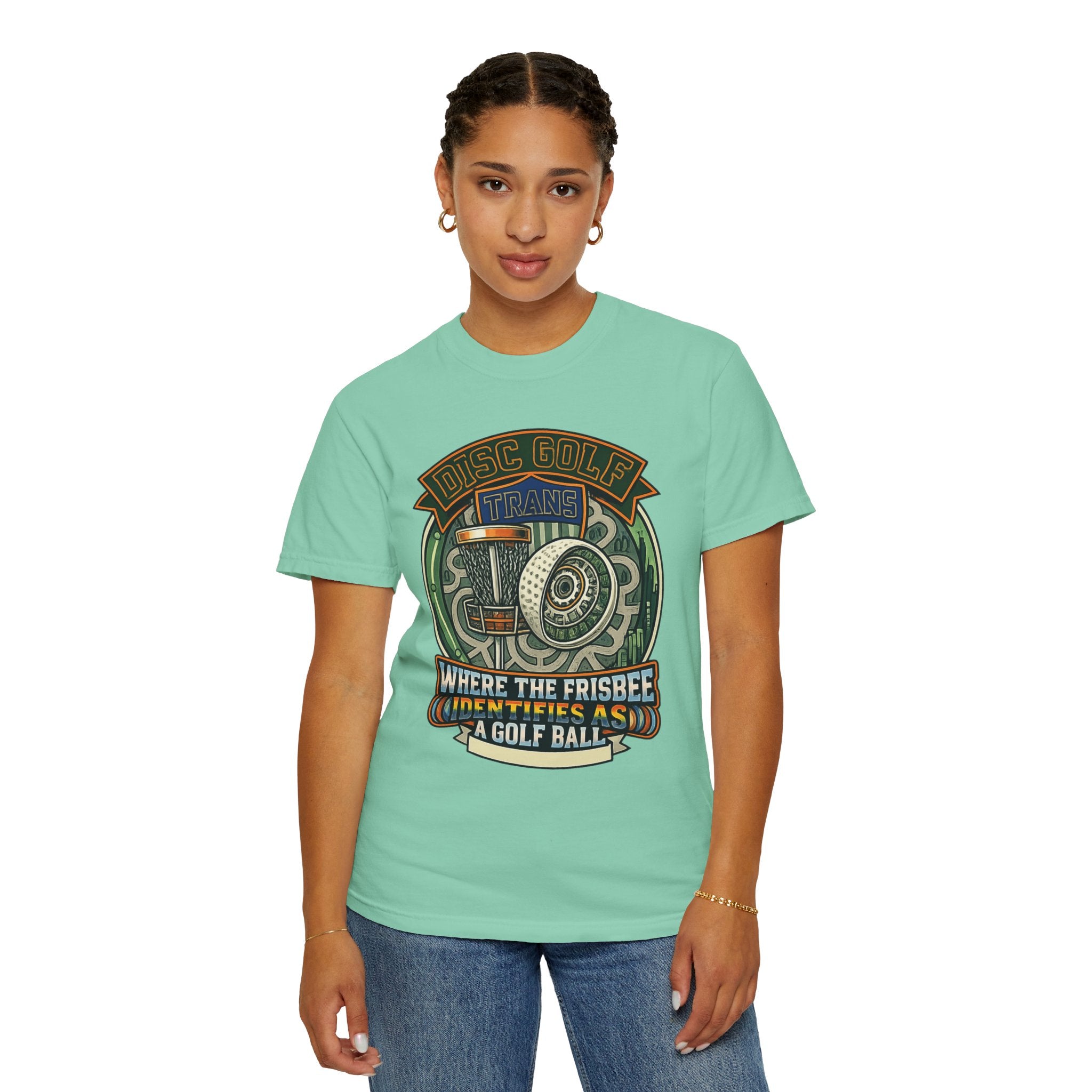 "Trans Golf" Unisex Garment-Dyed T-shirt