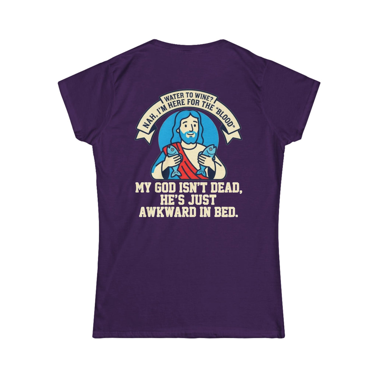 "Good Book Series Not Dead Awkward In Bed" Women's Tee