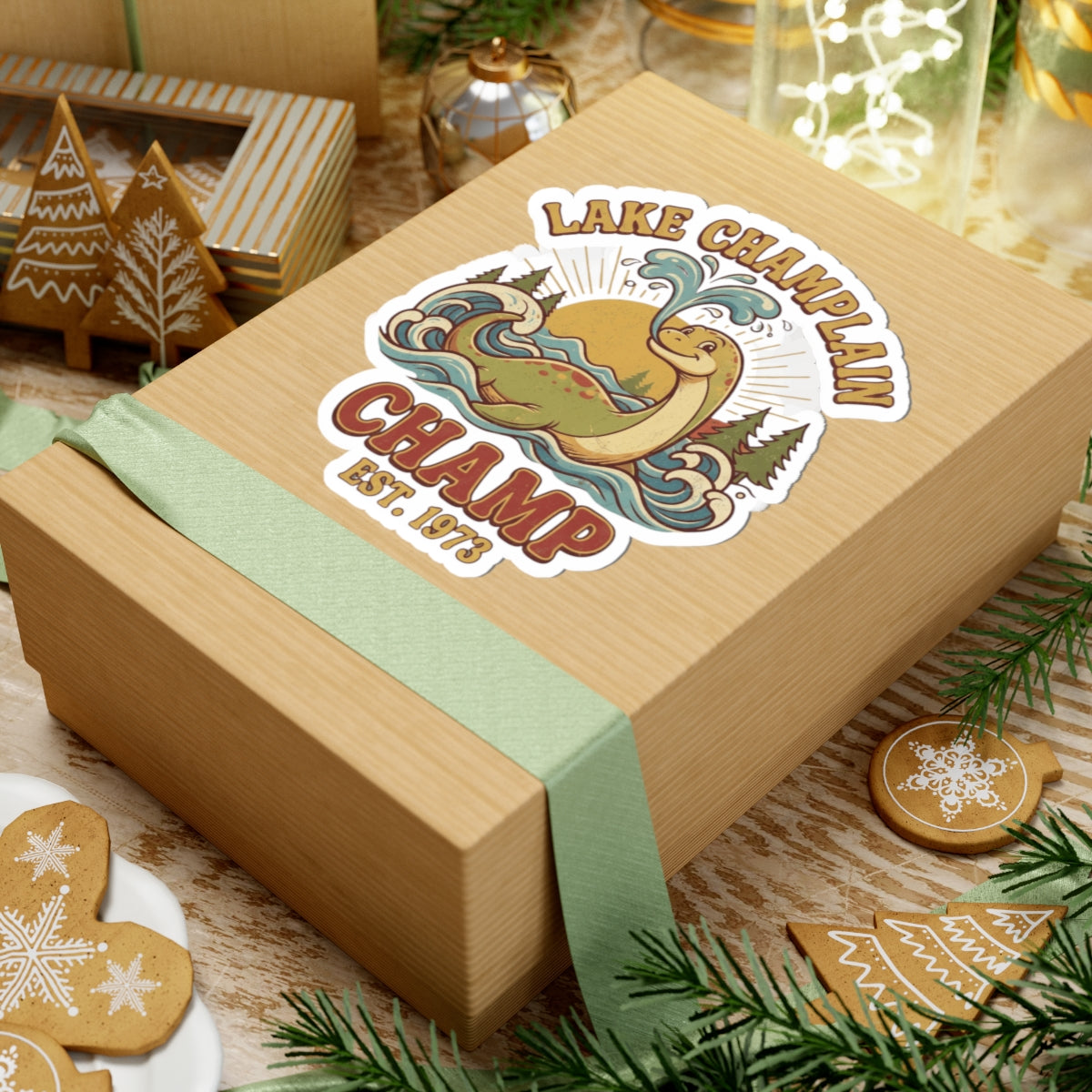 "Champ (Lake Champlain)" Sticker — Main