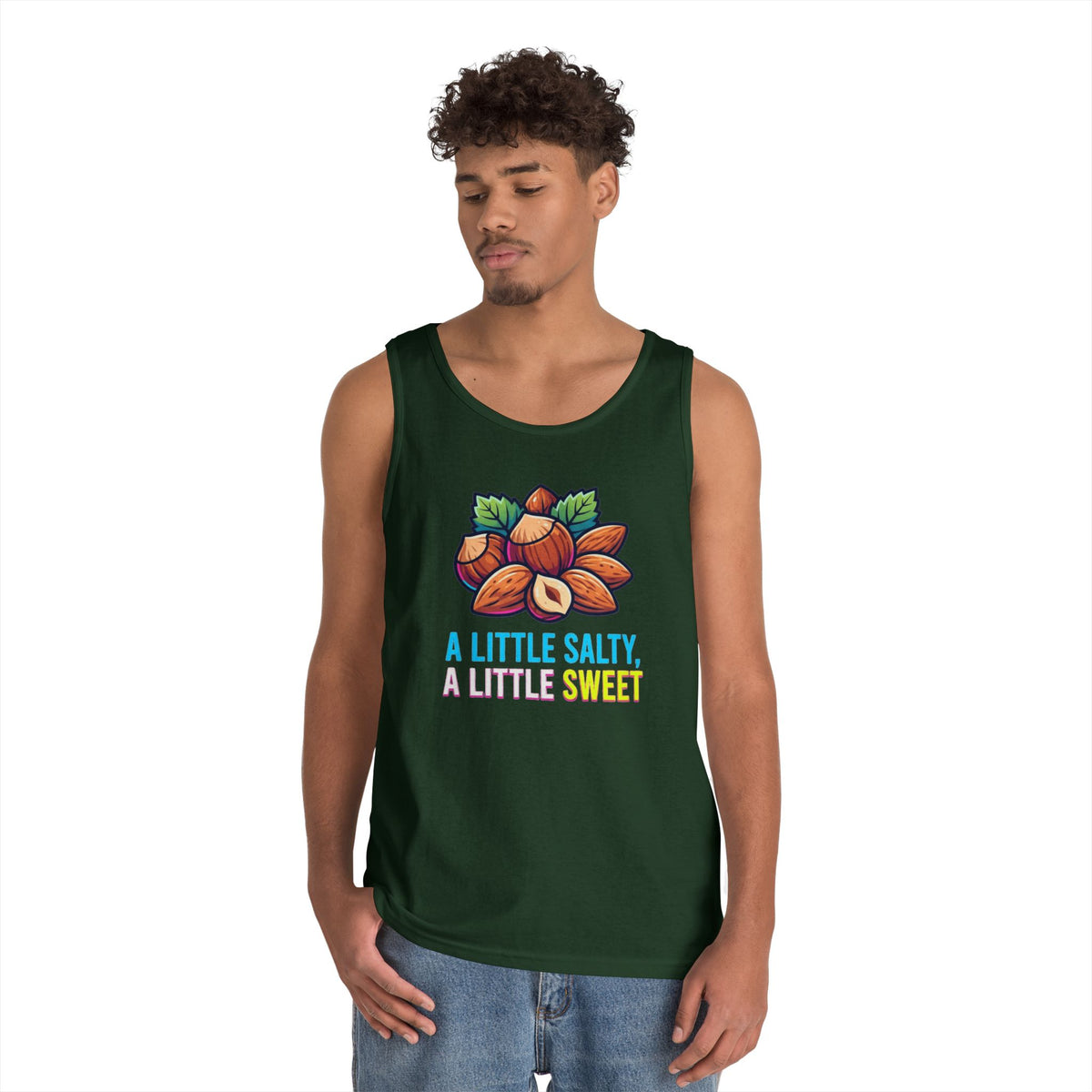 Color: Forest Green | A Little Salty, A Little Sweet Tank Top