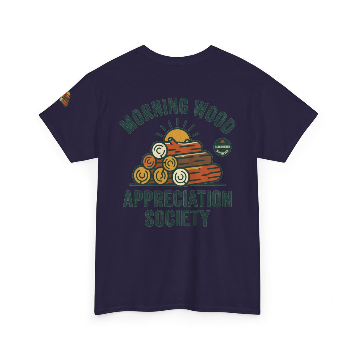 "Morning Wood Appreciation Society" Premium Graphic Tee