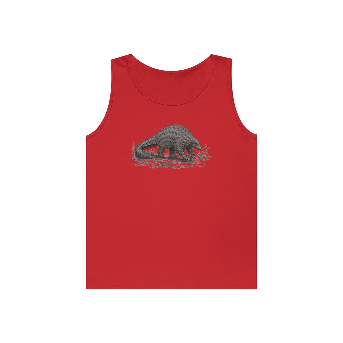 "Pencil Sketch Art Pangolin" Tank Top