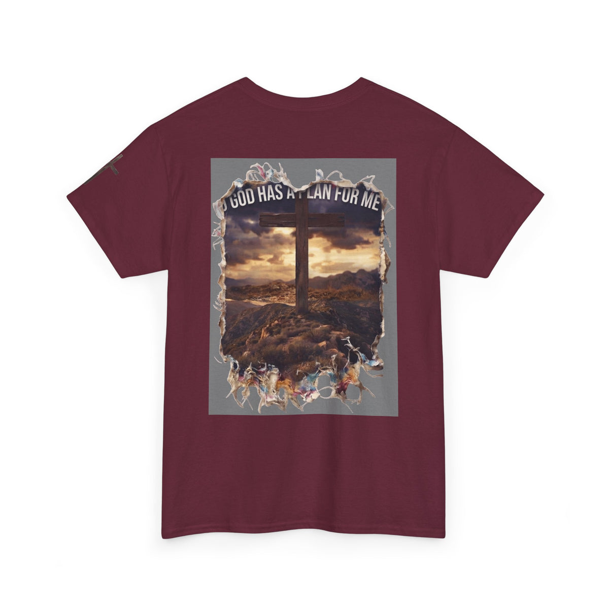 "God Has A Plan For Me" Premium Graphic Tee