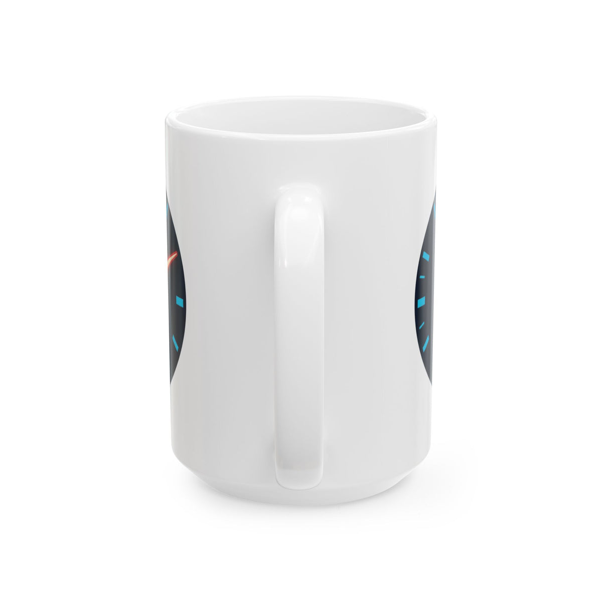 "Full Throttle Tonight" White Ceramic Mug — Graphic