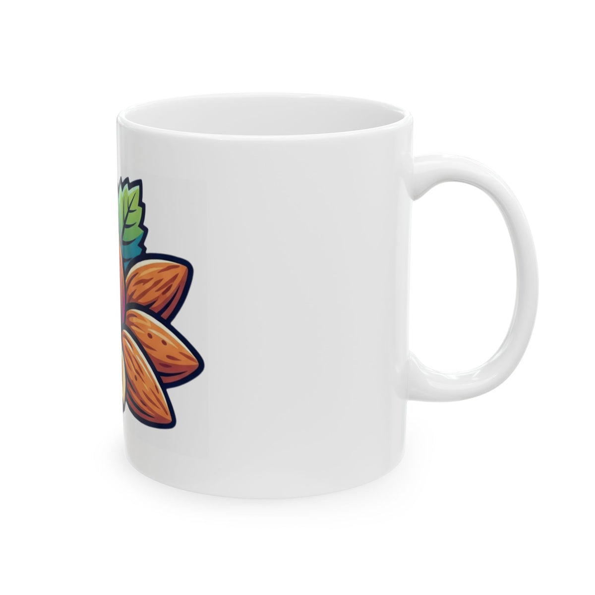 "A Little Salty, A Little Sweet" White Ceramic Mug — Graphic