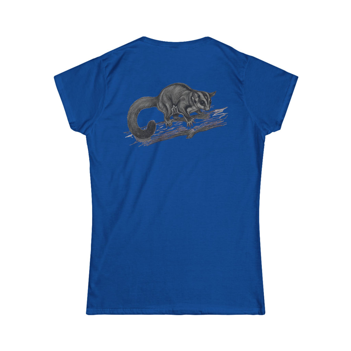 "Pencil Sketch Art Sugar Glider" Women's Tee