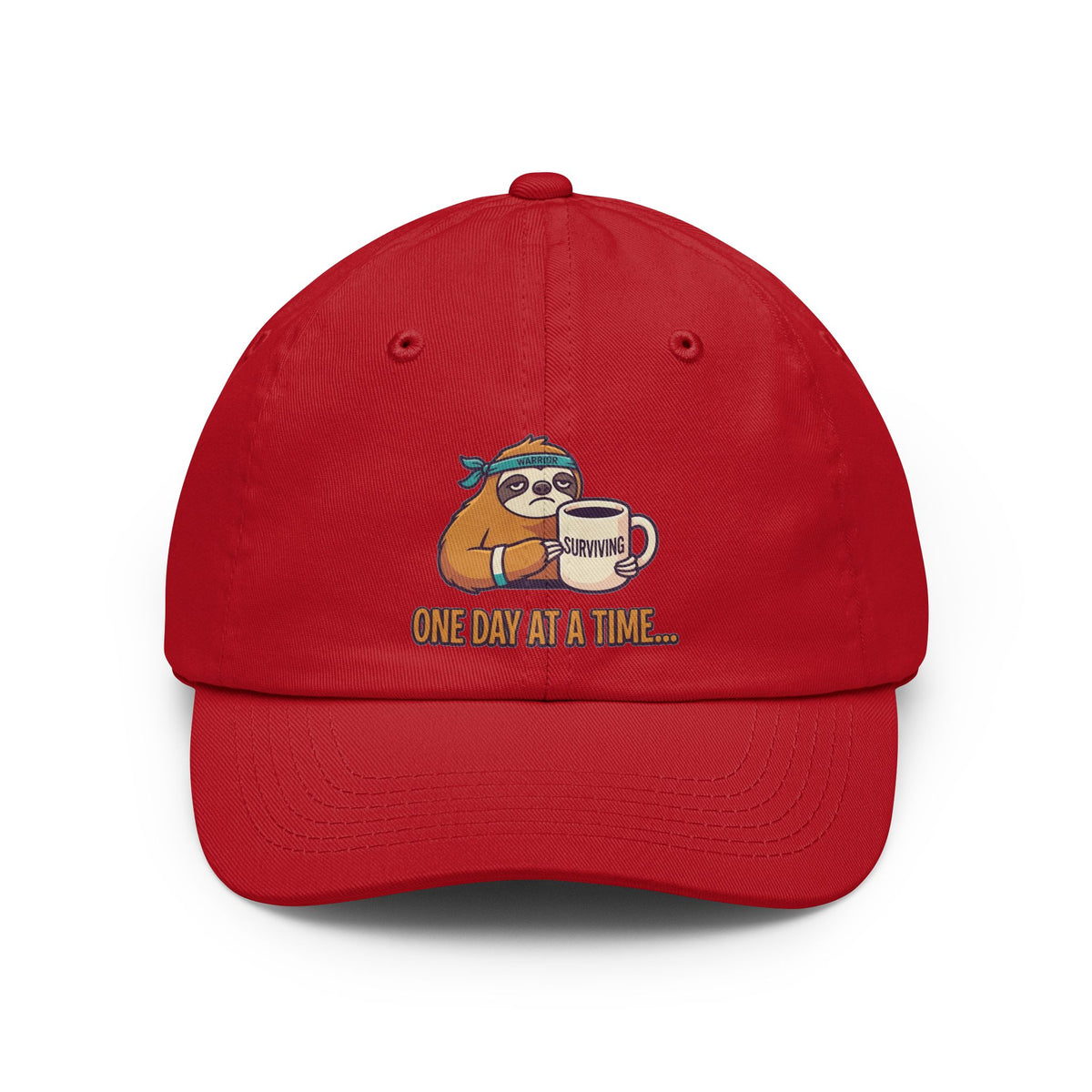 "Cancer One Day At A Time" Dad Hat — -C