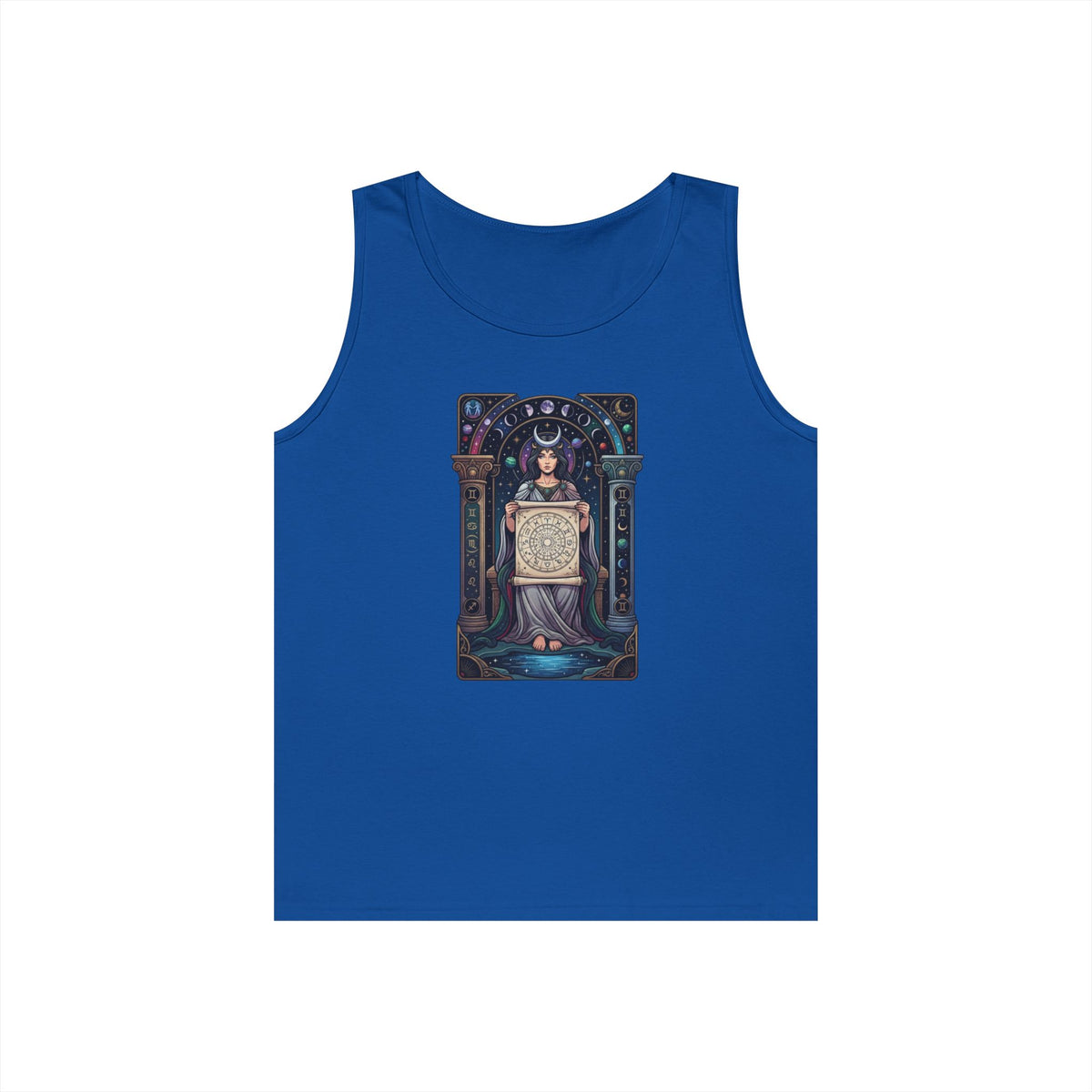 "The Cosmic Tarot (High Priestess)" Tank Top