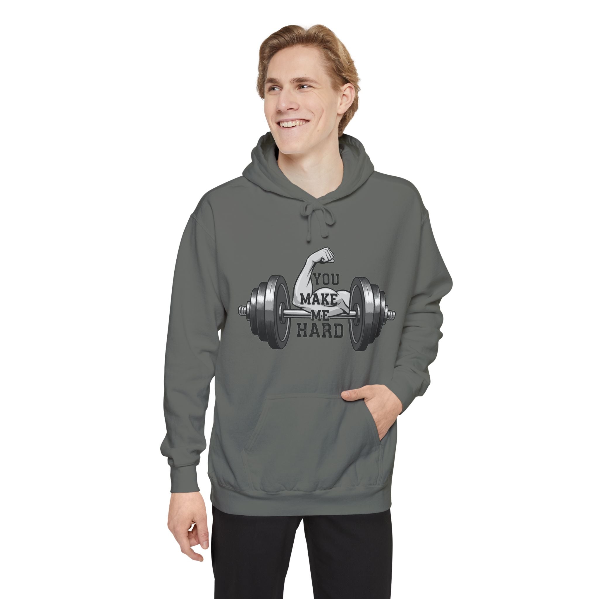 You Make Me Hard Tee | Garment-Dyed Hoodie — AttitudeShirts