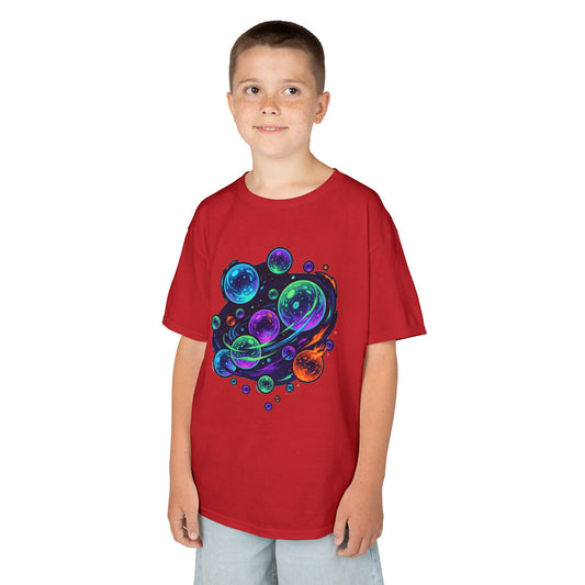 Color: Red | MinMin Lights (Australian Folklore) Kids Tee