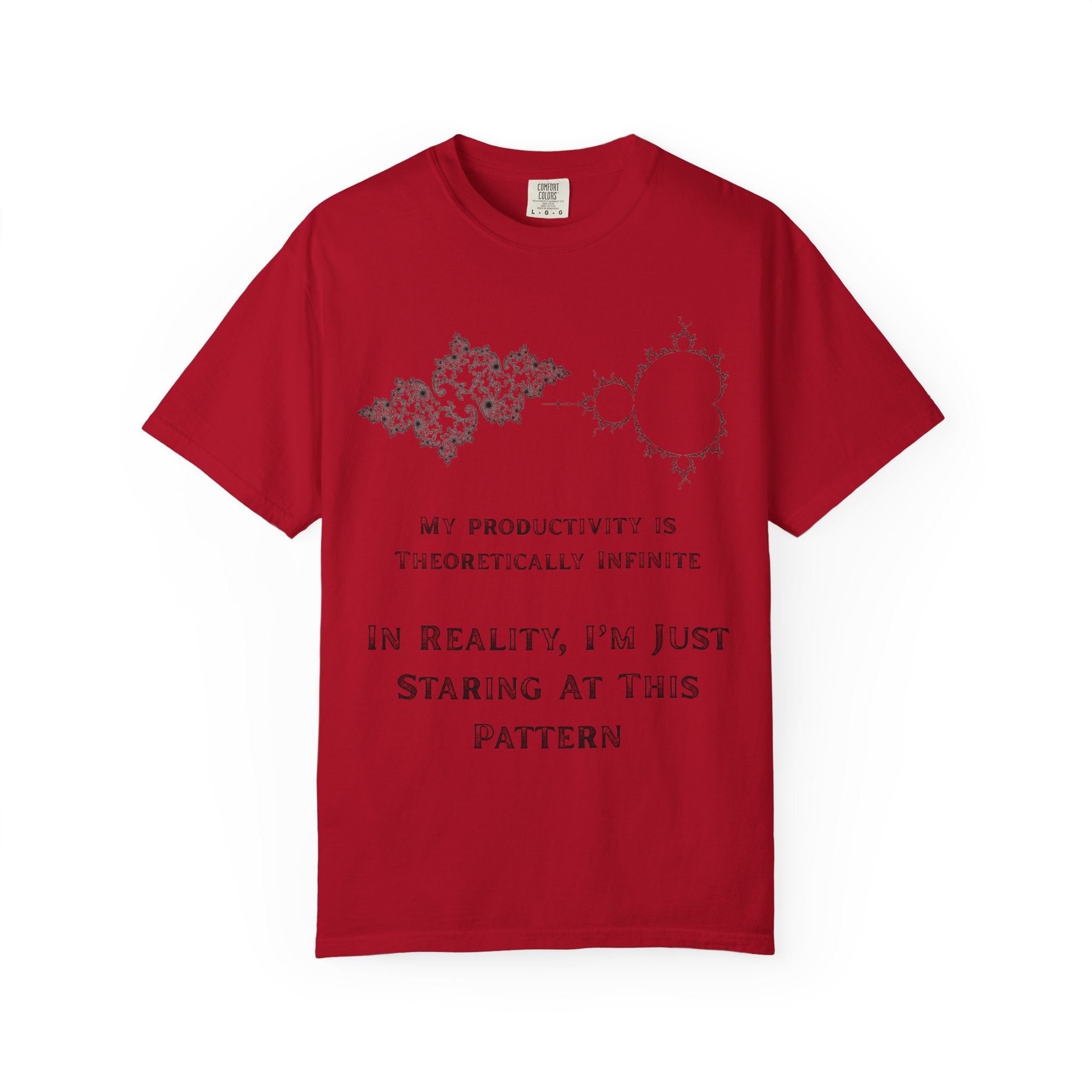 "Theoretically Infinite" Unisex Garment-Dyed Tee