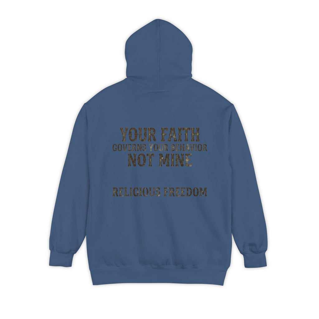 "Religious Freedom" Garment-Dyed Hoodie