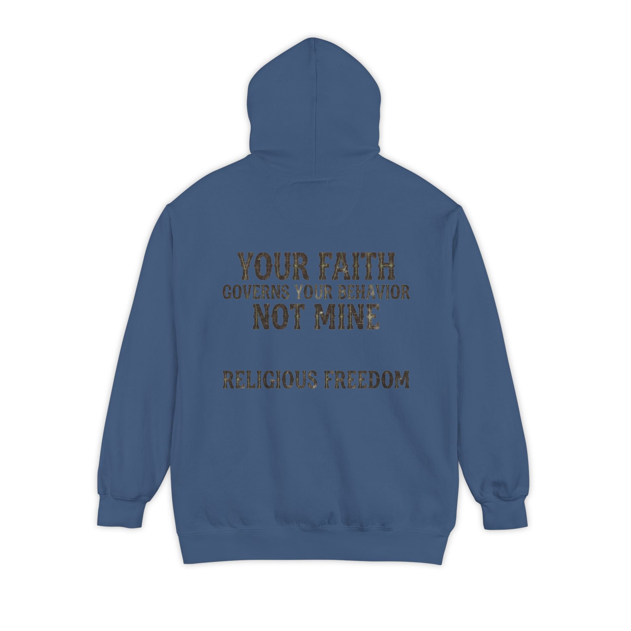 "Religious Freedom" Garment-Dyed Hoodie