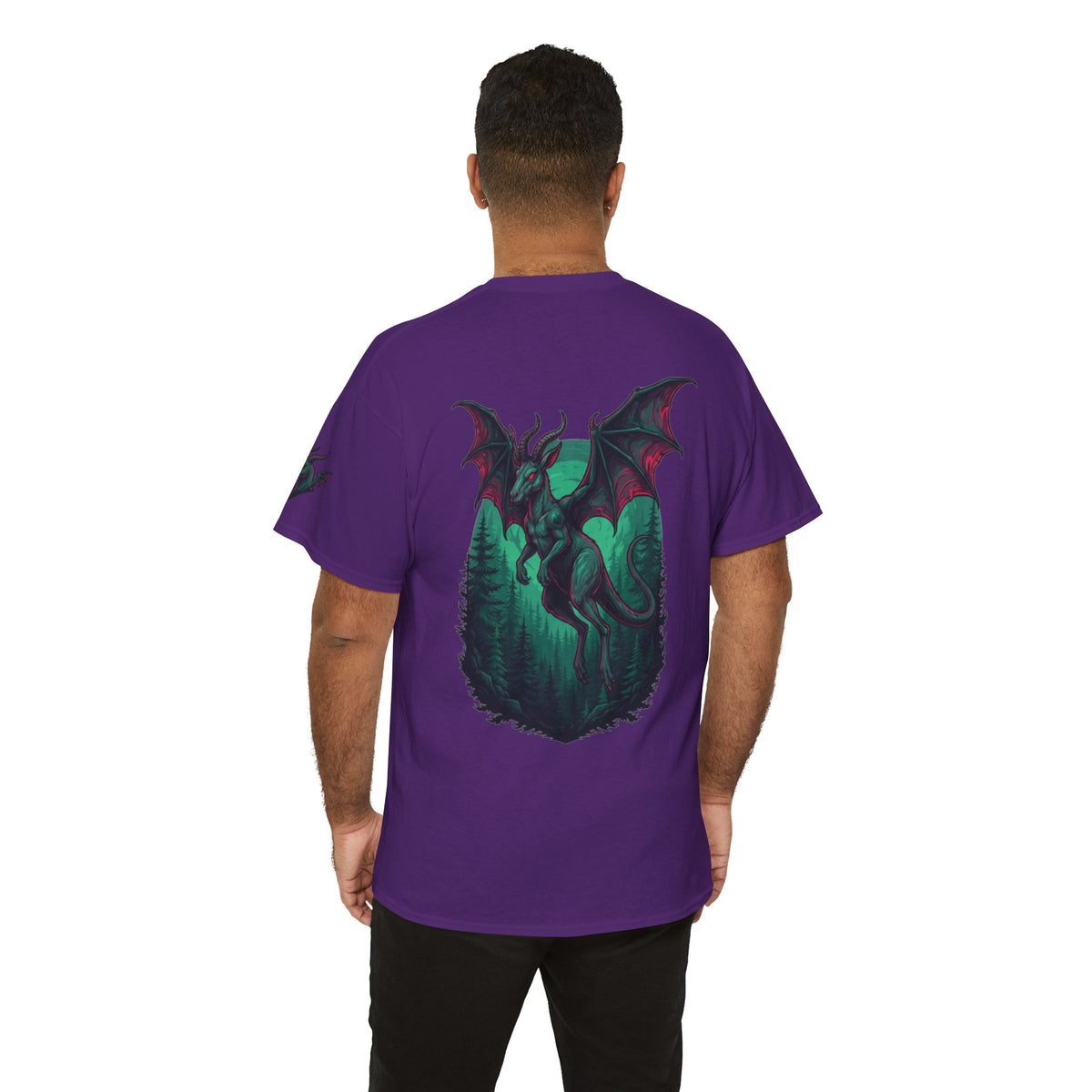 Color: Purple | The Jersey Devil (New Jersey, USA) Premium Graphic Tee