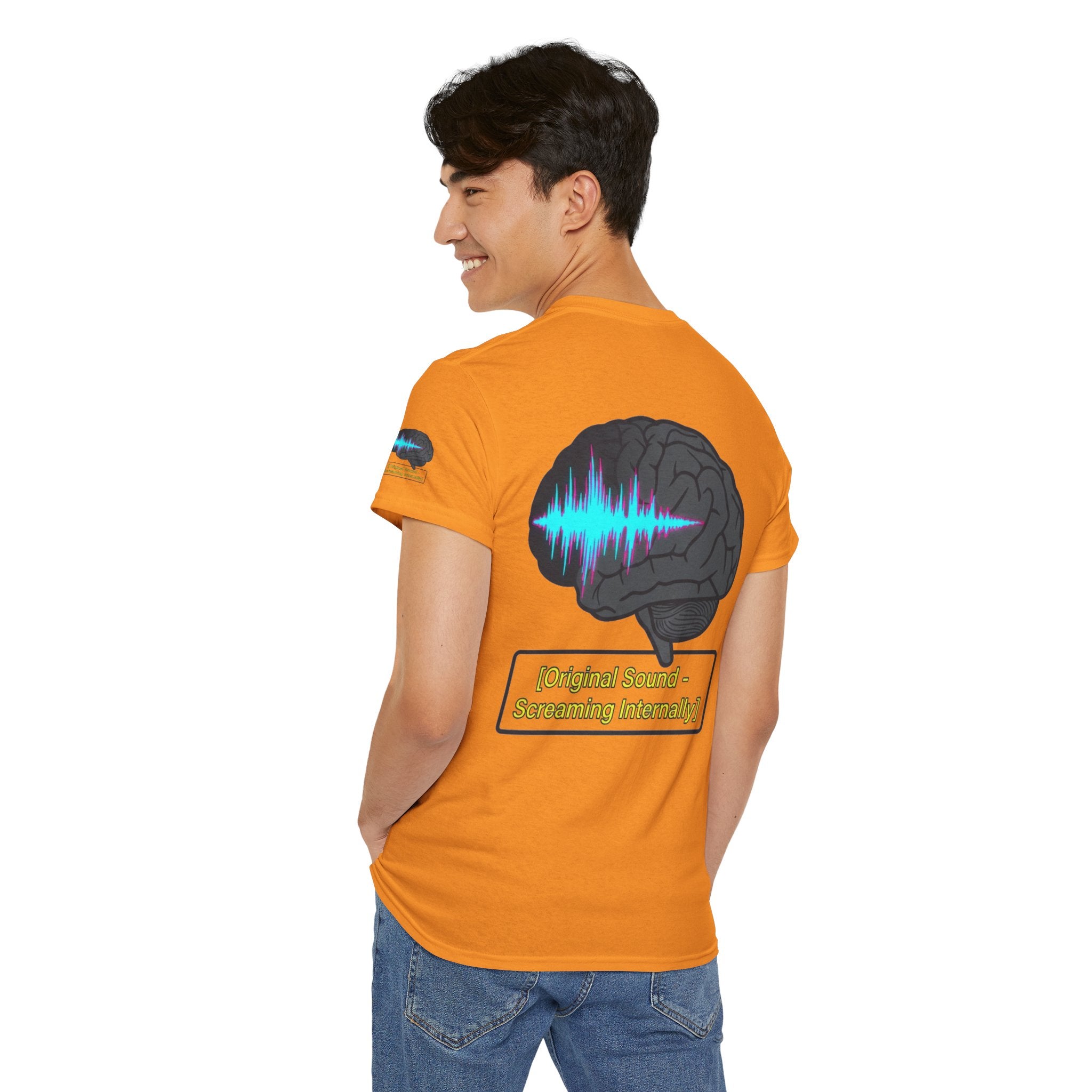 "Screaming Internally" Premium Graphic Tee