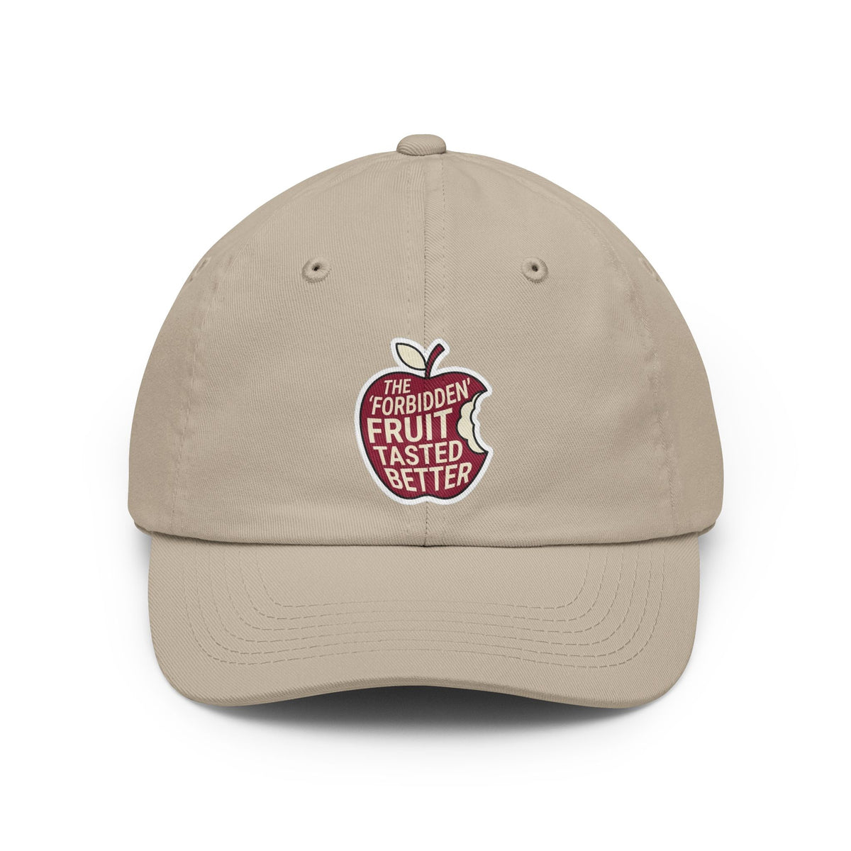 Color: Stone | Good Book Series Forbidden Fruit Tasted Better Dad Hat
