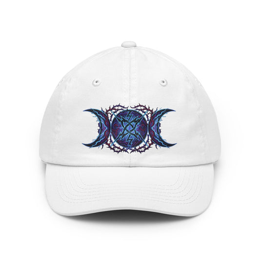 Color: White | Triple Goddess Tempest Dad Hat