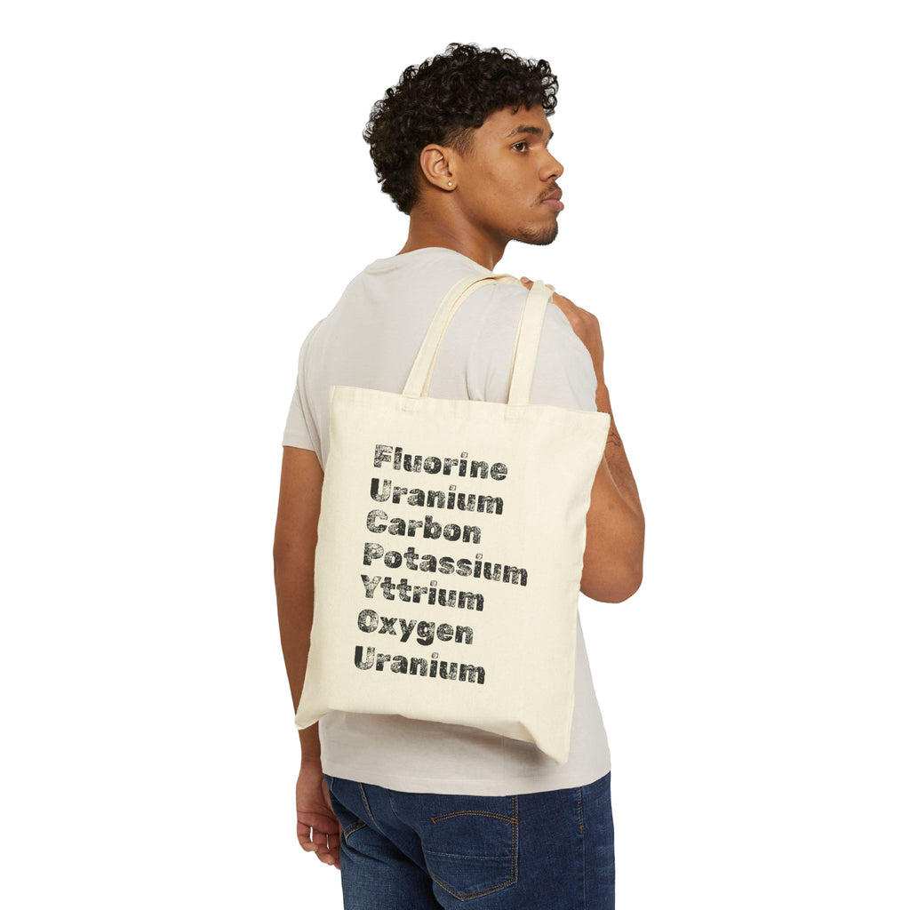The "Elemental Attitude" Canvas Tote