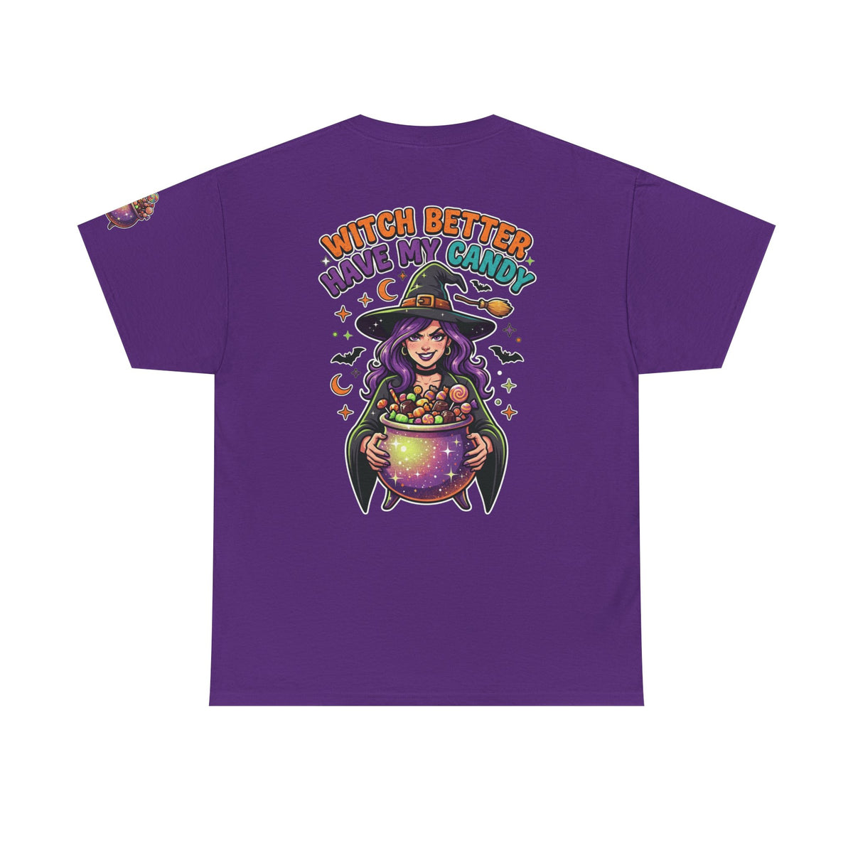 Color: Purple | Witch Better Have My Candy Premium Graphic Tee