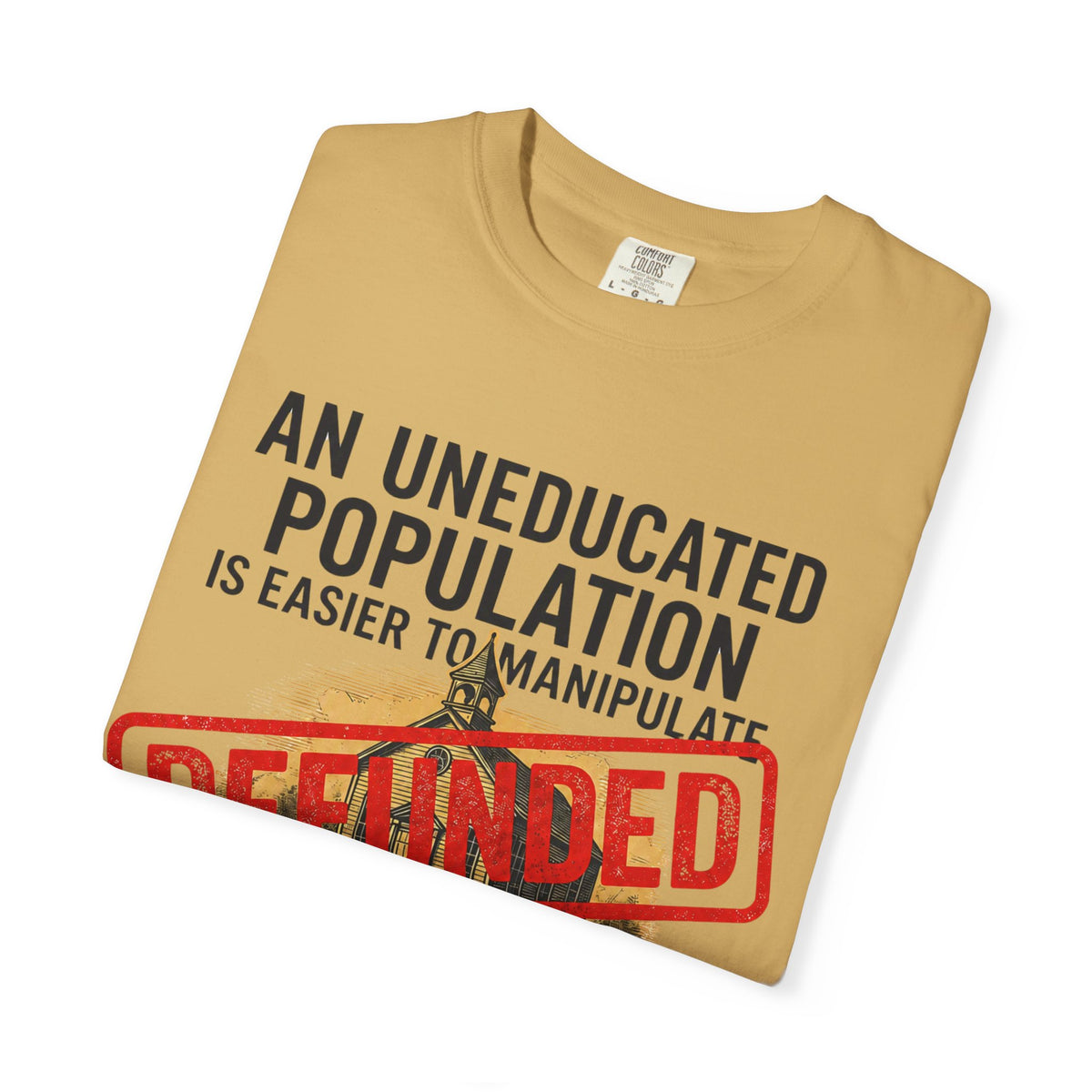 Protest Series - Fund Public Schools Unisex Garment-Dyed Tee
