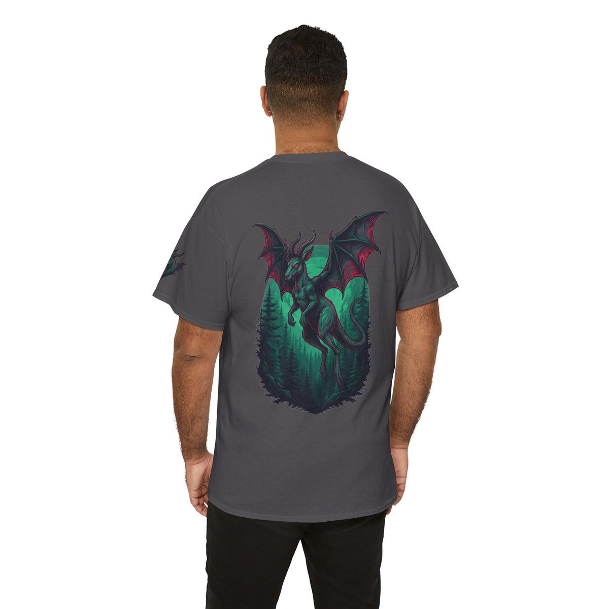 Color: Charcoal | The Jersey Devil (New Jersey, USA) Premium Graphic Tee