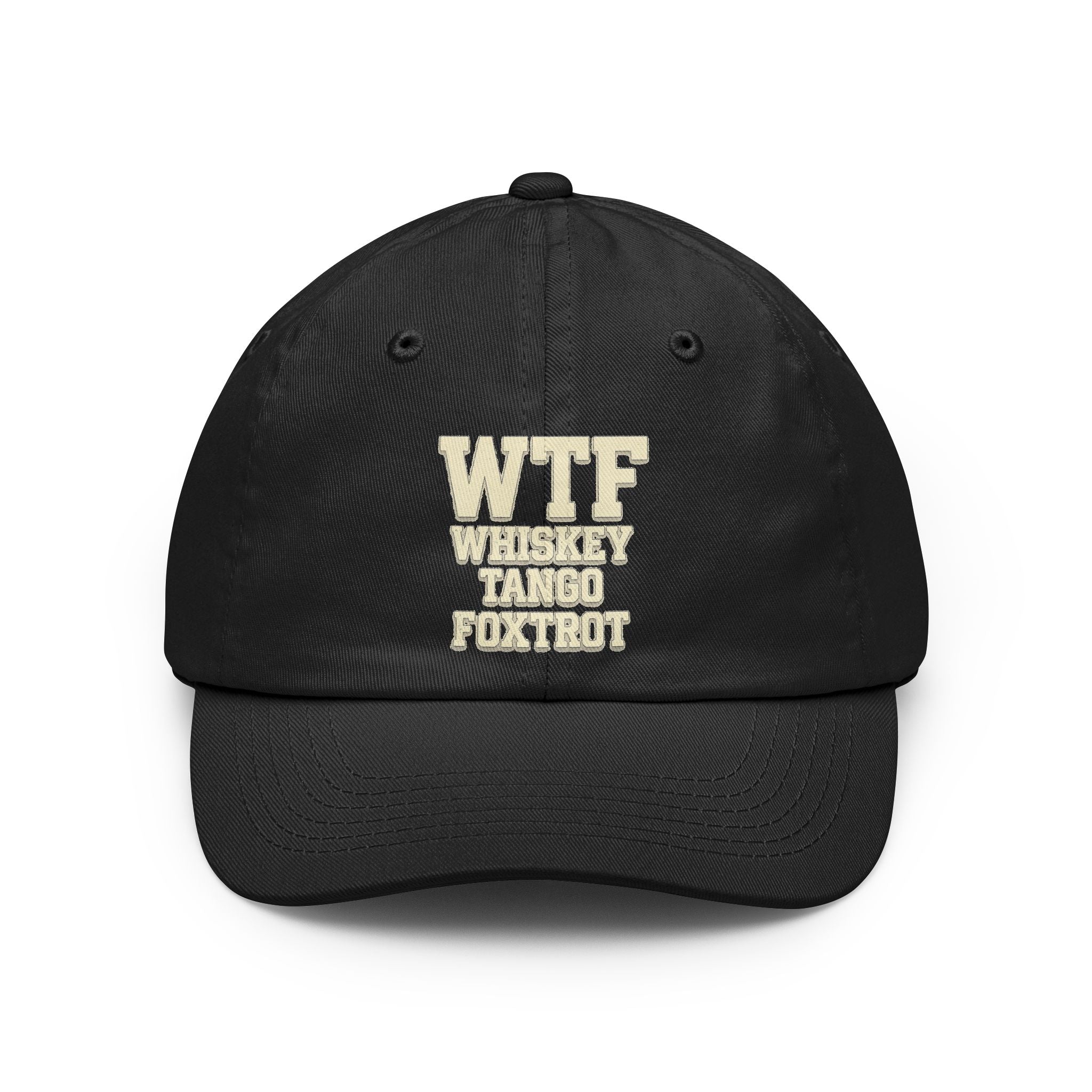 Whisky Tango Foxtrot - WTF Decoded | Dad Hat — AttitudeShirts