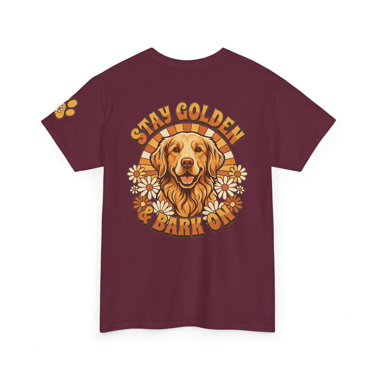 "Stay Golden & Bark On" Premium Graphic Tee