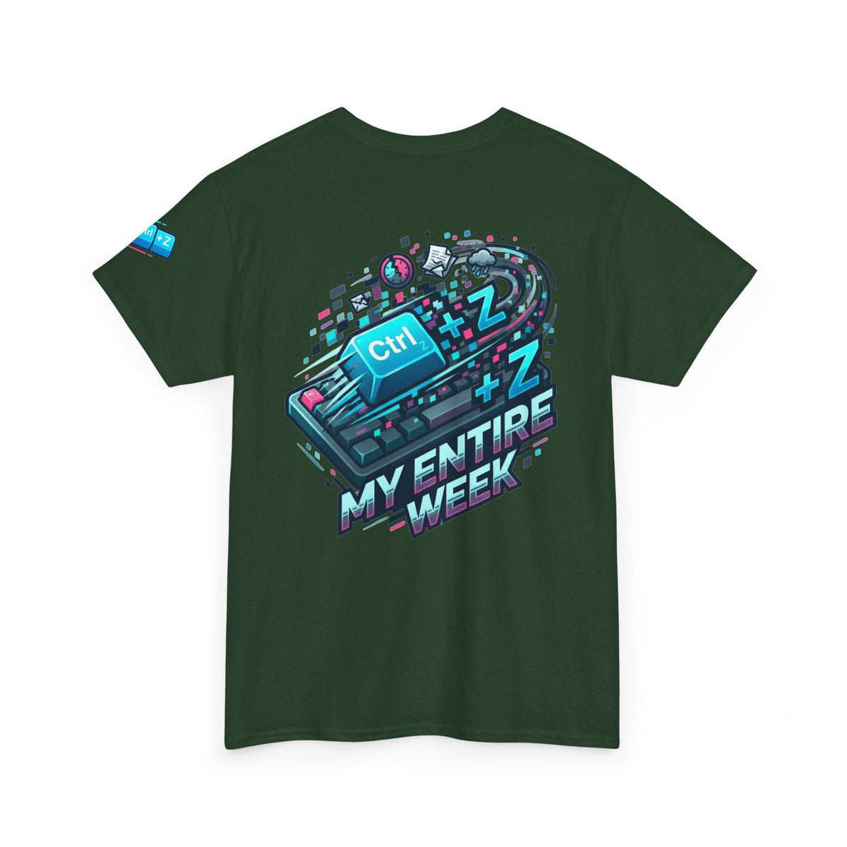 CTRL Z My Entire Week Premium Graphic Tee
