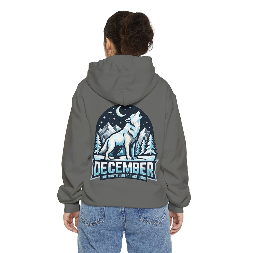 "December Legend" Garment-Dyed Hoodie