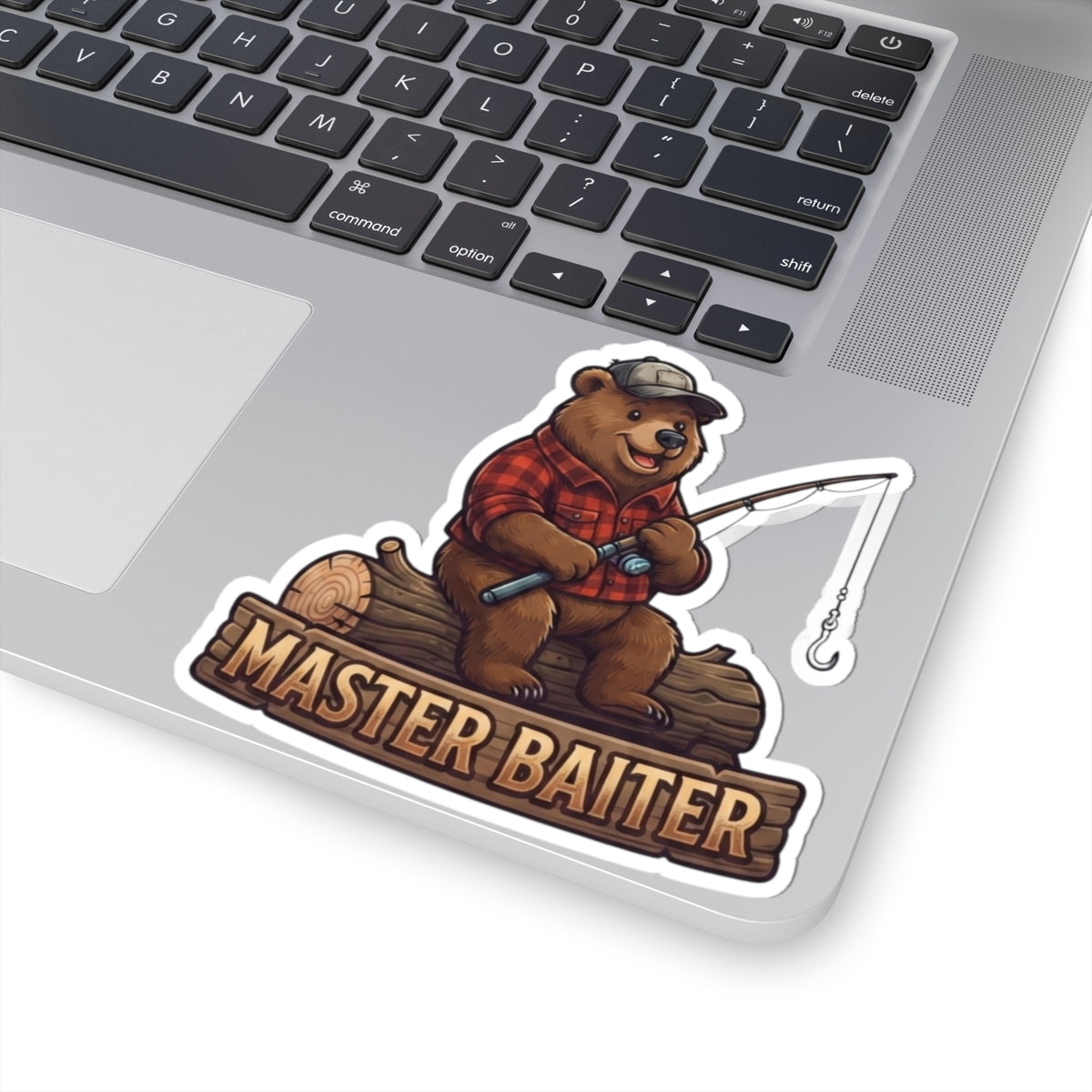 "Bear Master Baiter" Sticker — Main