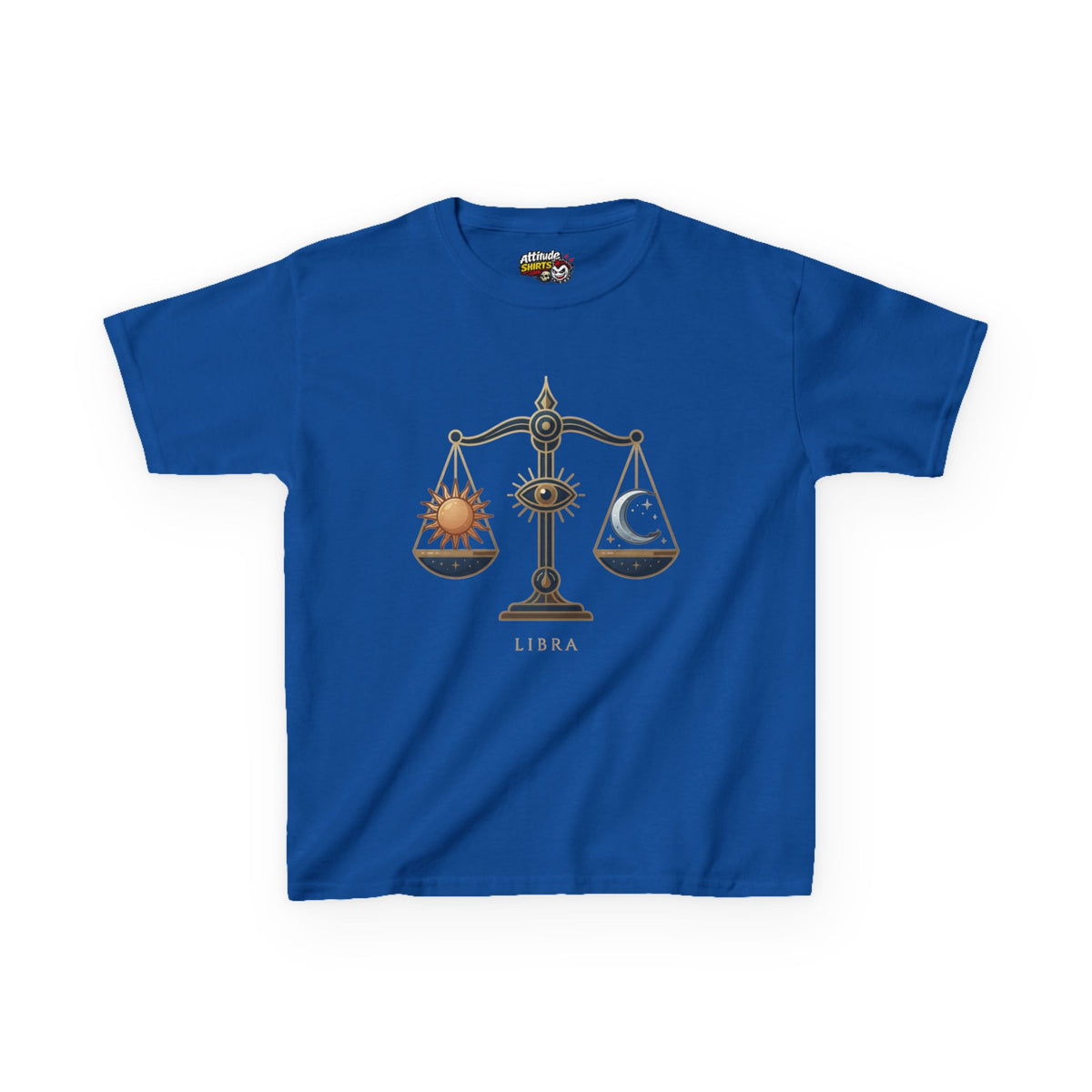 "Libra The Balanced Scales" Kids Tee