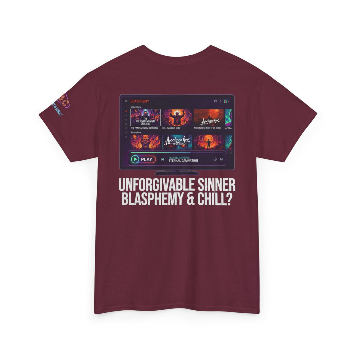 "Good Book Series Blasphemy & Chill" Premium Graphic Tee