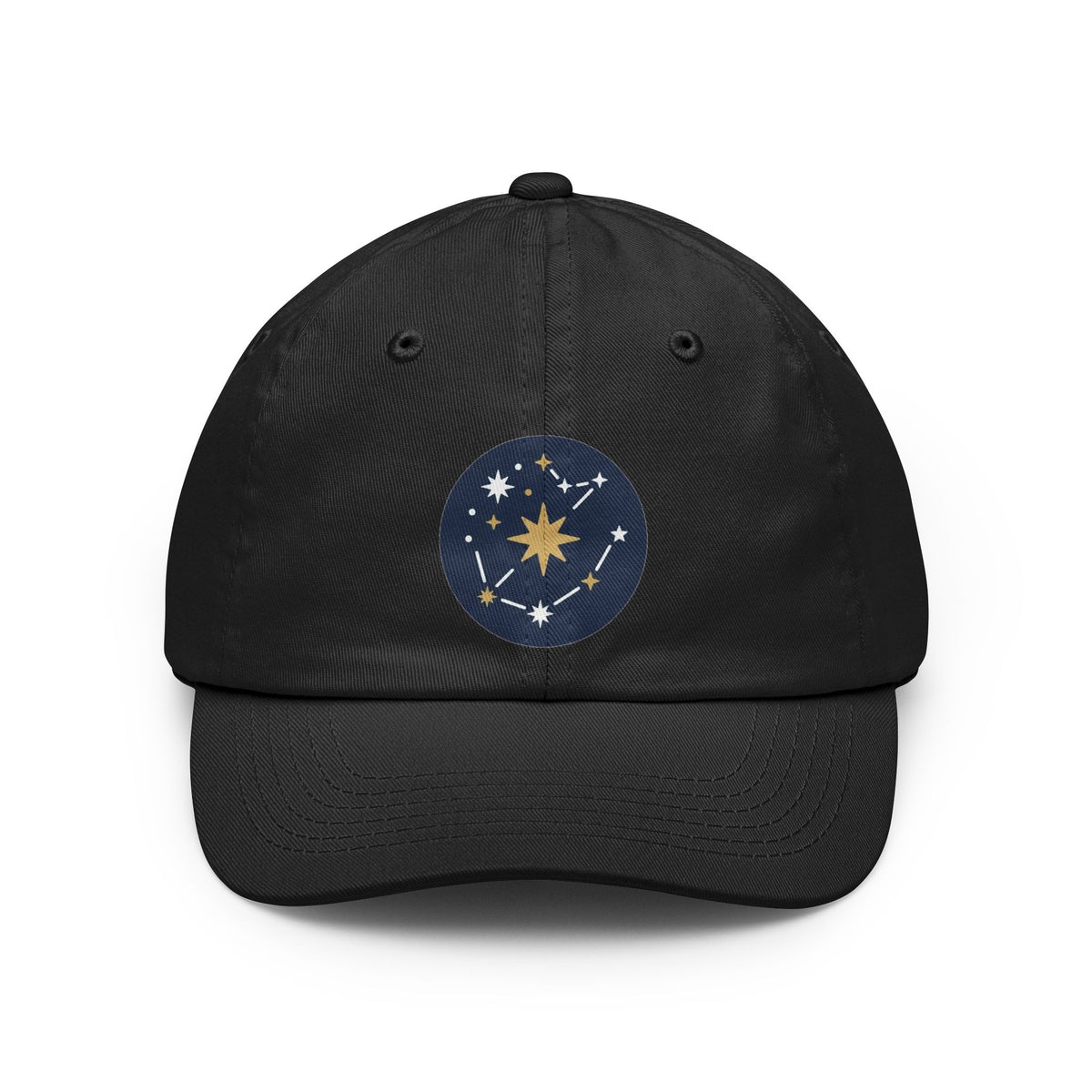Color: Black | Constellation Map (Dark Sky) Dad Hat — Graphic