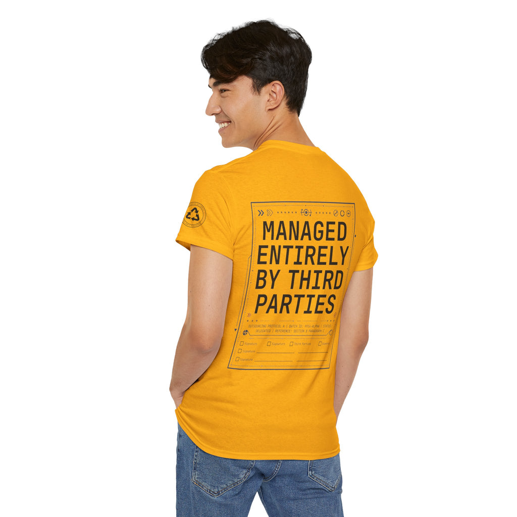 "Managed Entirely By Third Parties" Premium Graphic Tee