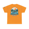 "Mountain Lake Kayak" Premium Graphic Tee