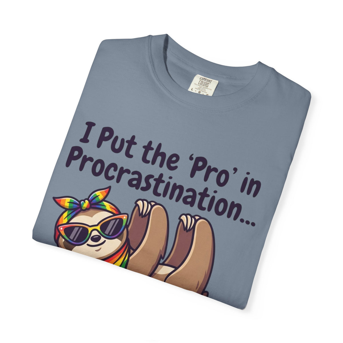 Pro in Problematic Flirting Unisex Garment-Dyed Tee