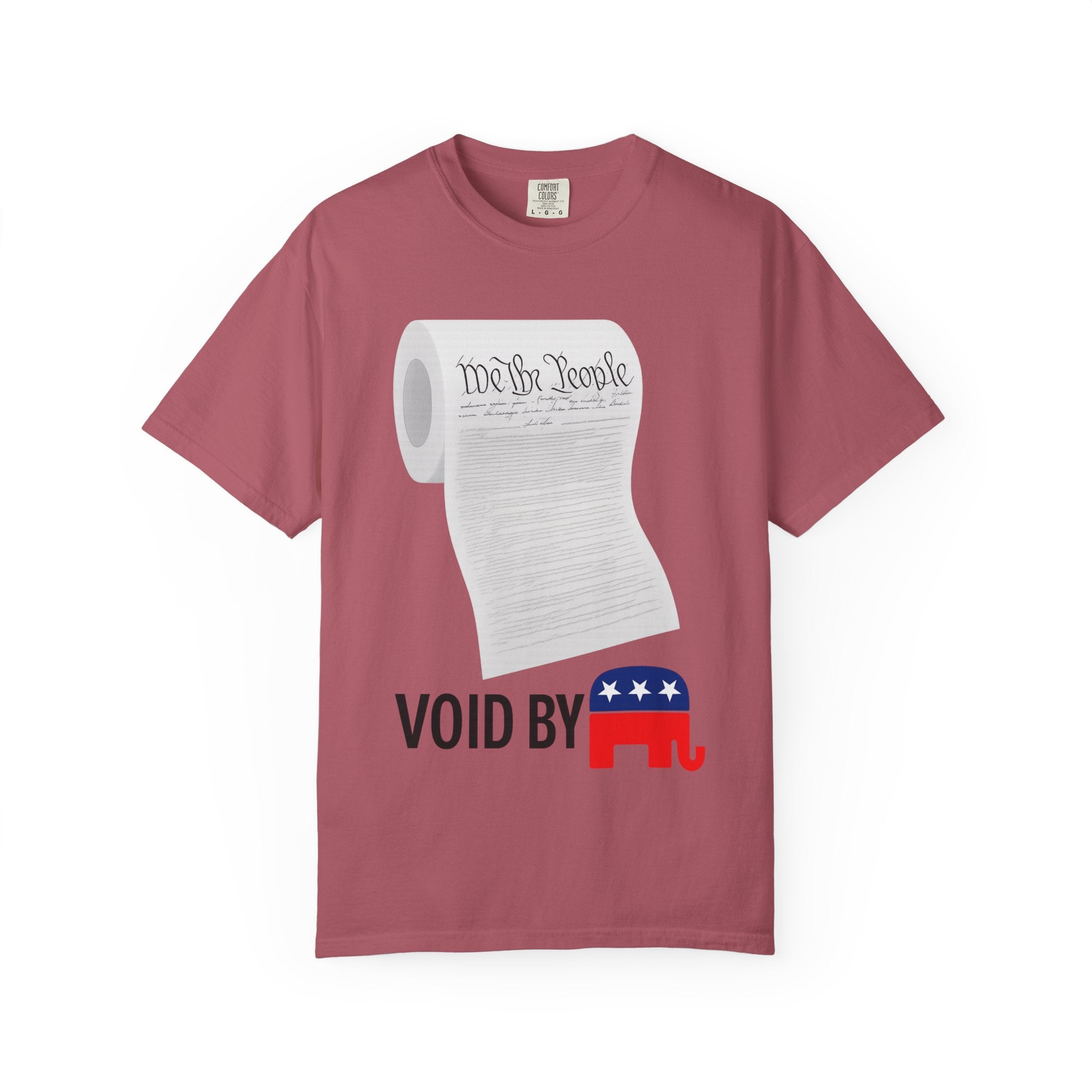 "Constitution Toilet Paper" Unisex Garment-Dyed T-shirt
