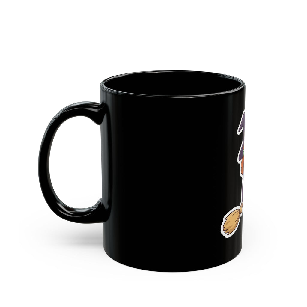 "Witch" Black Ceramic Mug