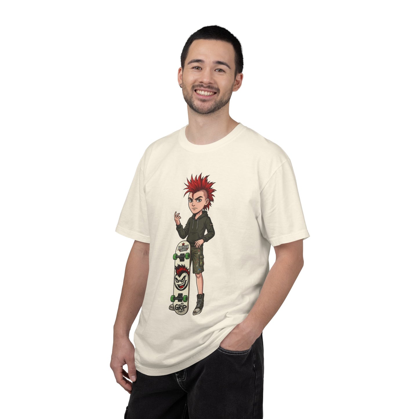 "Skater" Unisex Garment-Dyed Tee