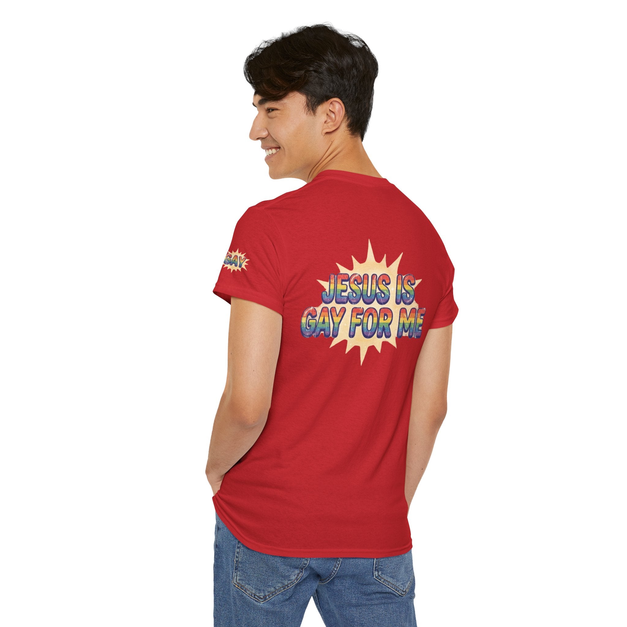 "Jesus is Gay For Me" Premium Graphic Tee